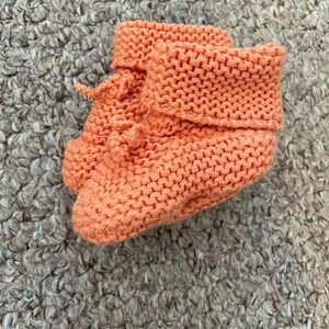 Baby GAP sweater booties
